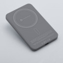 Powerbank compatible with MagSafe Forcell F-Energy SuperSlim F5K8 QC4.0 PD3.0 15W 5000 mAh grey