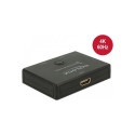 DeLOCK HDMI switcher 2-1 bidireional 4K 60 Hz, HDMI switch - black