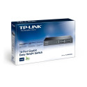 TP-LINK TL-SG1016DE, Switch black, 1 HE