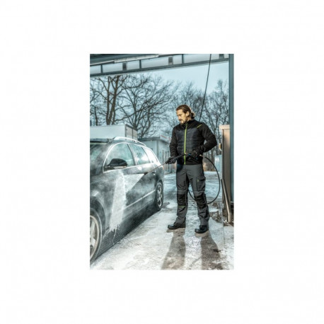 LEVIN hübriidsoojustusega fliisjope, must M (50)