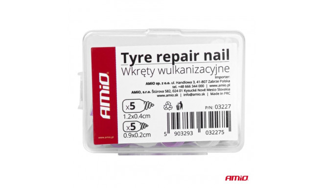 Vulkaniseerimiskorgid rehvide kiireks remondiks 10tk