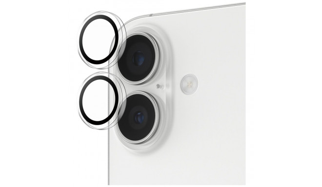 PanzerGlass Hoops Tempered Glass Lens Screen Protector for iPhone 16 / 16 Plus / 17