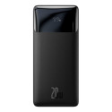 Baseus Bipow Fast Charging Power Bank 10000mAh 20W Black (Overseas Edition) + USB-A - Micro USB 0.25