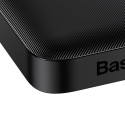 Baseus Bipow Fast Charging Power Bank 10000mAh 20W Black (Overseas Edition) + USB-A - Micro USB 0.25