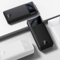 Baseus Bipow Fast Charging Power Bank 10000mAh 20W Black (Overseas Edition) + USB-A - Micro USB 0.25