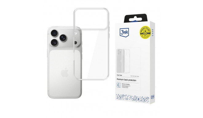3mk Clear Case for Apple iPhone 17 Pro - transparent