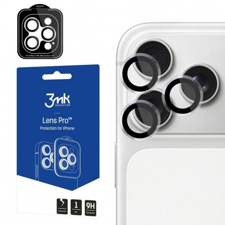 3mk Lens Protection Pro Camera Lens Glass for Apple iPhone 17 Pro /17 Pro Max - Transparent