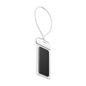 Baseus universal waterproof cover phone case (max 7.2&#39;&#39;) for swimming pool IPX8 white (ACFSD