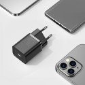 Baseus Super Si 1C fast charger USB Type C 20W Power Delivery + USB Type C - Lightning cable 1m blac