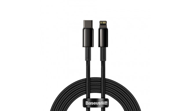 Baseus CATLWJ-A01 Lightning - USB-C PD 20W 480Mb/s 2m cable - black