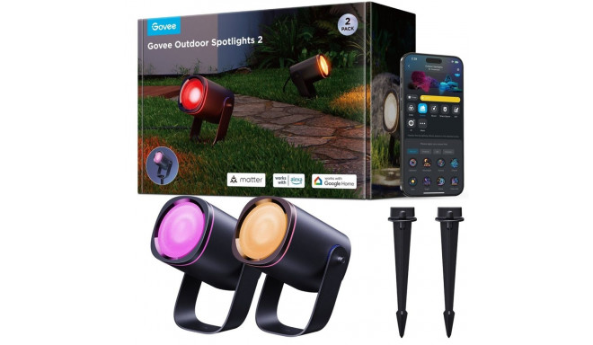 LED valgus Govee H7093 RGBICWW välisvalgustid