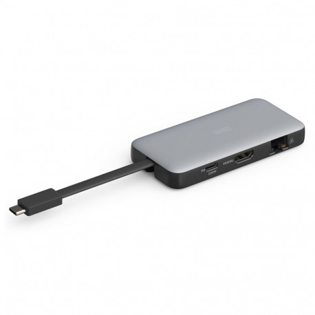Digitus USB-C reisidokkimisjaam, 7-porti