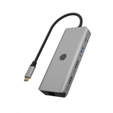 ICY BOX Docking Station 9-in-1 Portable USB