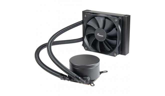 Inter-Tech B-120 protsessori kõik-ühes vedelikjahuti 12 cm must 1 tk