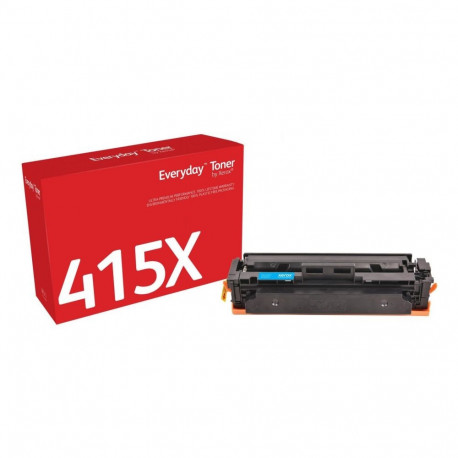 Everyday™ by Xerox toonerkassett HP 415X (W2031X)-ga ühilduv kõrge mahutavusega, tsüaan