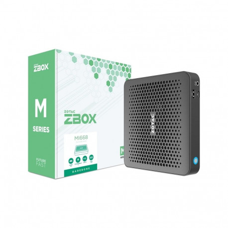 Zotac ZBOX -MI668-BE PC/tööjaam barebone 0.64L suuruses PC must i7-1360P 2.2 GHz
