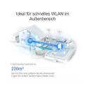 TP-Link AX3000 väli-/siseruumide kogu kodu Mesh WiFi 6 seade
