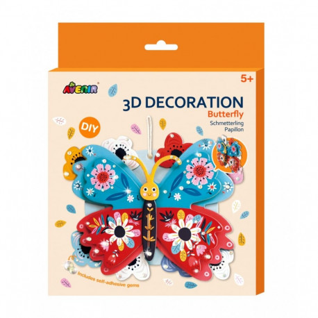 Dekoracja 3d - motyl