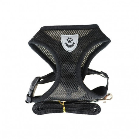 ZW20 Odblaskowe szelki bezuciskowe rozmiar s czarne