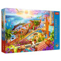 Puzzle - 1000 Premium Plus - tee aeg: külas Santorinil - Trefl 10842 Puzzle - 1000 Premium Plus - tee aeg: külas Santorinil - Trefl 10842