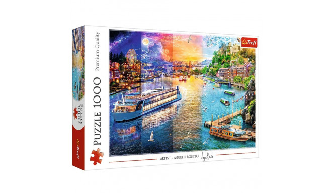 Puzzles - 1000 - Rejs po rzece - Trefl 10860