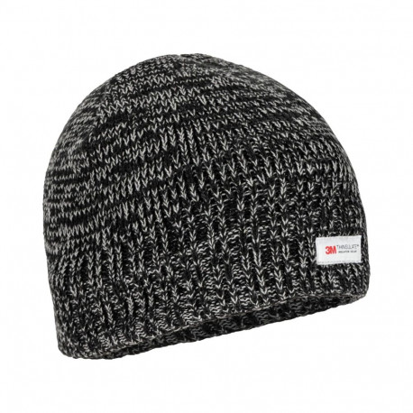akrüülmüts thinsulate soojustusega must melange, lahti