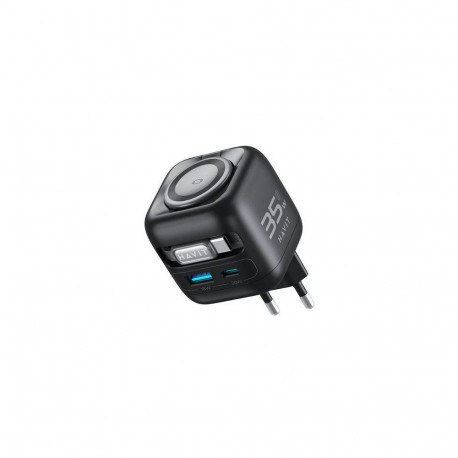 Havit UC250 A-EU - GaN travel charger with extendable cable (black)
