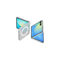 Spigen Galaxy Z Flip 7 Case Air Skin (MagFit) [Clear Case / White Ring]