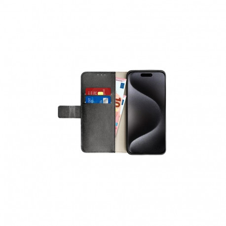 Just in Case 8132444 mobile phone case 15.5 cm (6.1") Wallet case Black