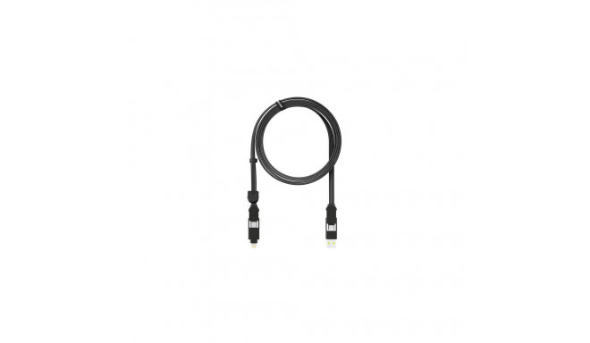 Rolling Square inCharge XL USB cable USB 2.0 2 m USB A/USB C USB C Black
