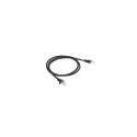 Lanberg PCU5-10CC-0100-BK networking cable Black 1 m Cat5e U/UTP (UTP)