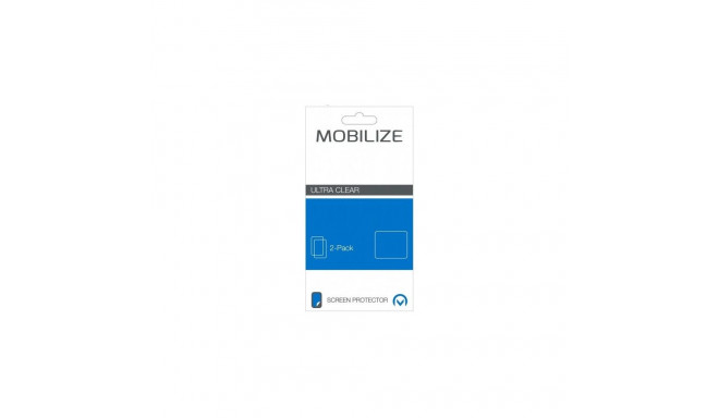 Mobilize MOB-46761 mobile phone screen/back protector Clear screen protector Apple 2 pc(s)