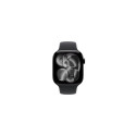 Apple Watch Series 11 GPS + Cellular 46mm Jet Black Aluminium Case with Black Sport Band - S/M