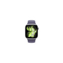 Apple Watch Series 11 GPS 42mm Silver Aluminium Case with Purple Fog Sport Band - S/M