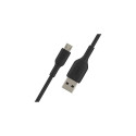 Belkin CAB005BT1MBK USB cable 1 m USB A Micro-USB A Black