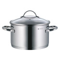 "WMF Provence Plus Topf-Set Bratentopf (2,5l), Fleischtöpfe(1,9l), (3,3l), (5,7l), Stielkasserolle (