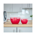 "Emsa Mikrowellendose Clip & Micro N10605 Mikrowellenventil Rot/ Transparent"