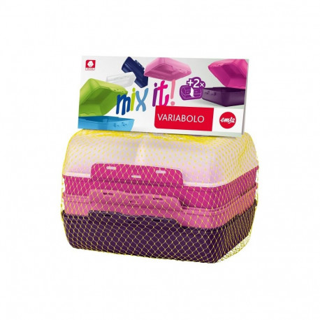 "Emsa 517052 Variabolo 4-teiliges Frischhaltedosen Girls-Set."