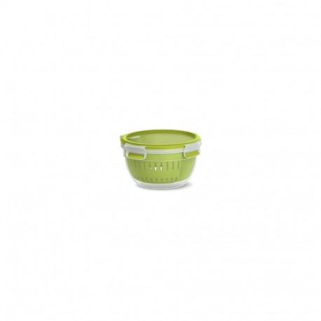"Emsa N10722 Clip & Go Fruit Bowl Frischhaltedose 1.1 L Siebeinsatz"