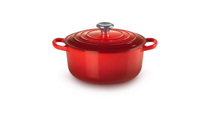 "Le Creuset Bräter 22cm, kirschrot"