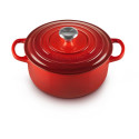 "Le Creuset Bräter 22cm, kirschrot"