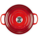 "Le Creuset Bräter 22cm, kirschrot"