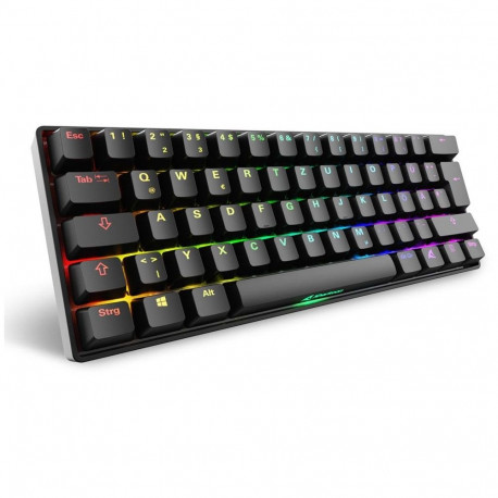 "Sharkoon Gaming Tastatur Skiller SGK50S4 Gen2 schwarz-gelb D"