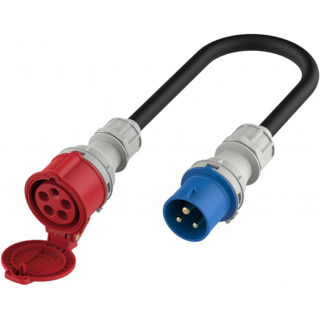 Platinet EV adapter CEE 16A (F) - CEE 16A (M) (EV_A11C35MC)
