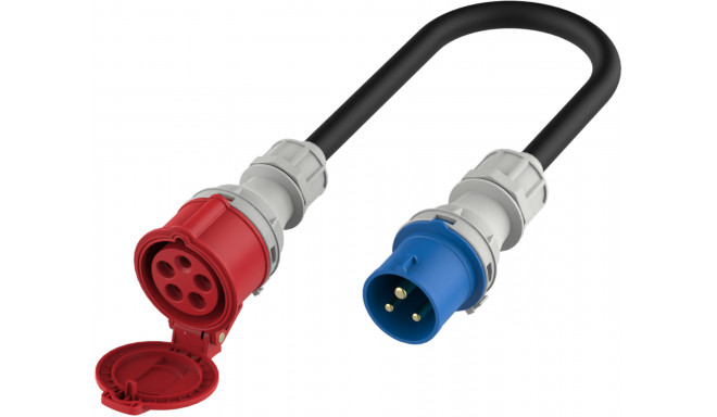 Platinet elektriauto adapter CEE 16A (F) - CEE 16A (M) (EV_A11C35MC)
