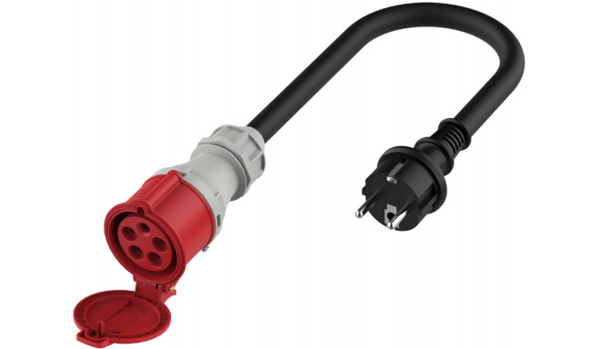 Platinet elektriauto adapter CEE 32A (F) - Schuko 16A (M) (EV_A22C35S)