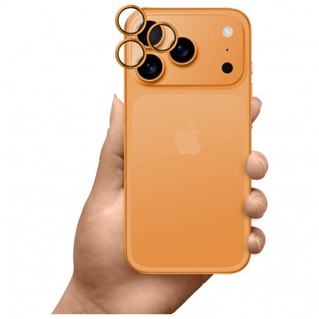 3MK HARDY Lens Protection Pro for Apple iPhone 17 Pro / 17 Pro Max Orange