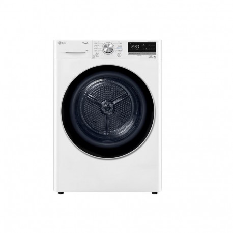 LG kuivati RH80V9AV3N energiatõhususklass C eestlaetav 8 kg LED sügavus 69 cm Wi-Fi valge