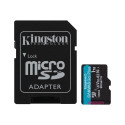 Kingston 1TB microSDXC Canvas Go! Plus Gen4 mälukaart + SD adapter