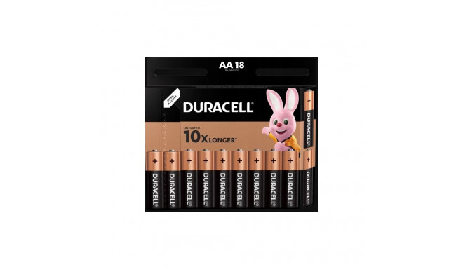 Duracell Battery Basic AA / R6 1500mAh 18 pcs.